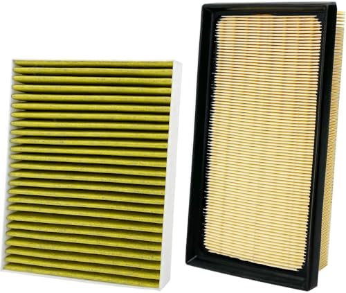Capume 2PCS Cabin Engine Air Filter Kit Fits for 2018-2025 2026 Camry Hybrid,Avalon Hybrid,RAV4 Hybrid,Corolla,Highlander Hybrid,Sienna,Venza,COROLLA CROSS,ES300h,RX350h,NX450h+,CA12289,CF12157