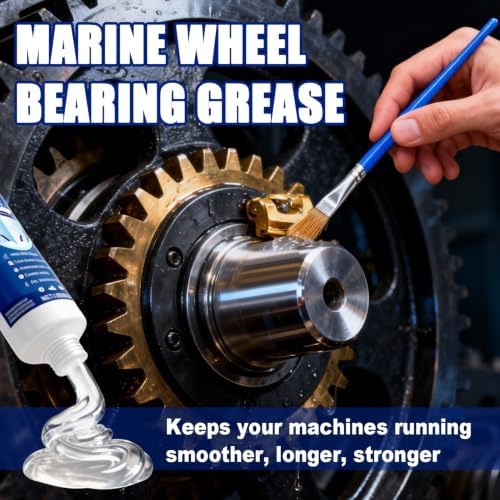 Marine Grease Tube, Waterproof High Temp, Against Water Washout 50g