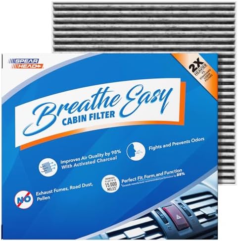 Spearhead Odor Defense Breathe Easy AC & Heater Cabin Air Filter (BE-547)