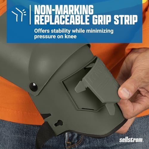 Sellstrom KneePro Professional Construction Kneepads for Work - Men & Women