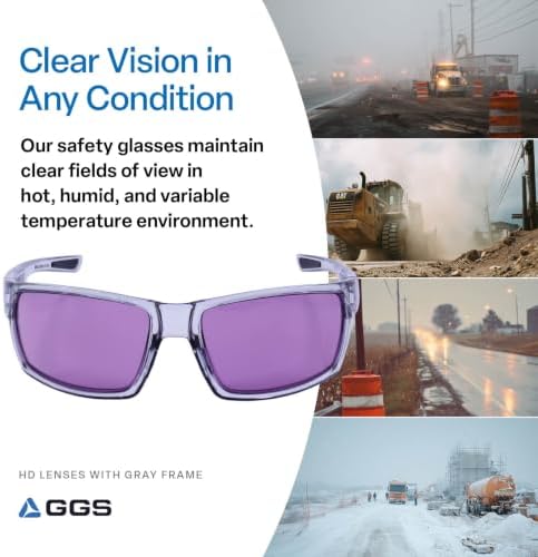 GGS Sawfish Sunglasses with Anti-Fog, Scratch-Resistant Lenses
