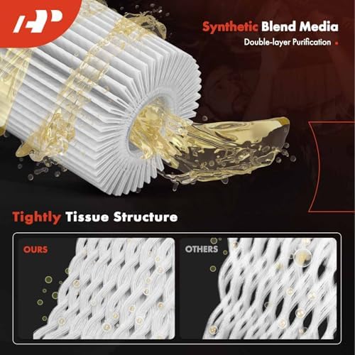 A-Premium 20K Miles Upgrated Protection Oil Filter