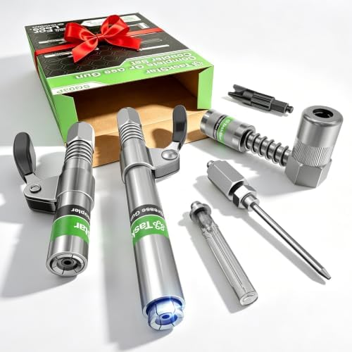 TaskStar 6-in-1 Grease Gun Tips Kit for All Grease Guns and Equipment