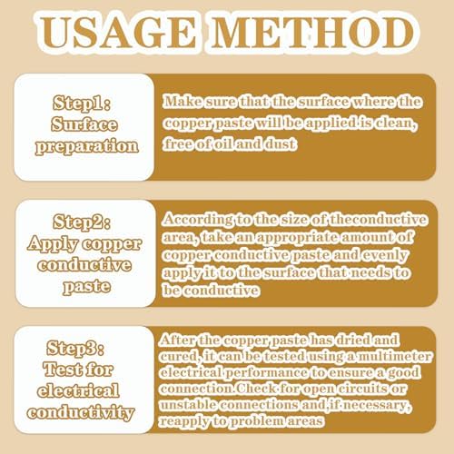 Copper Conductive Grease,100G Anti Arcing Conductive Paste for Automotive,Power Systems,Electronics & Home Appliances - High-Temperature Resistant,Anti-Corrosive
