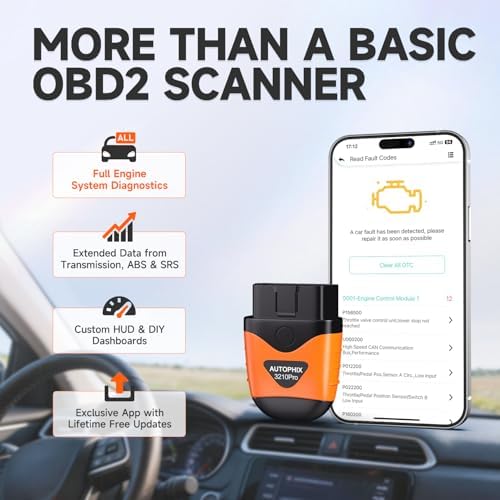 AUTOPHIX 3210Pro Bluetooth OBD2 Scanner with ABS SRS Transmission Live Data