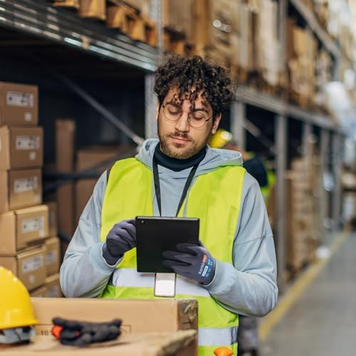 KAYGO Work Gloves, MicroFoam Nitrile Coated, Touchscreen, KG18N
