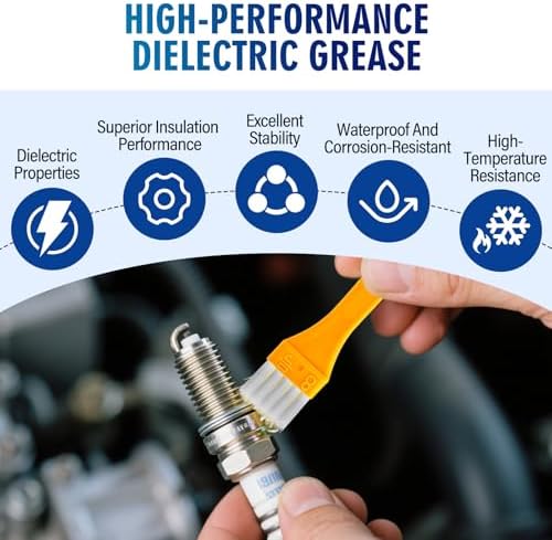 Dielectric Grease for Electrical Connectors, Automotive Silicone Grease 30g