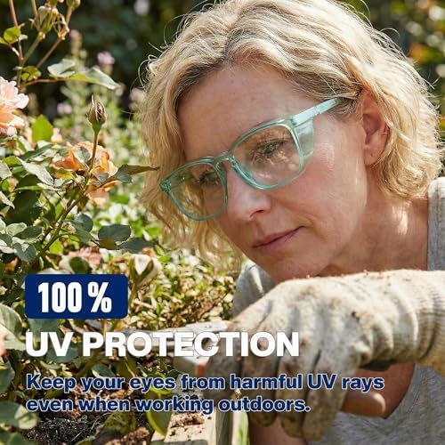 MORK&SUKY Safety Glasses, Stylish Goggles With No Fog Lense, Alternatives To Regular Protective Eyewear For Lab and Nursing.