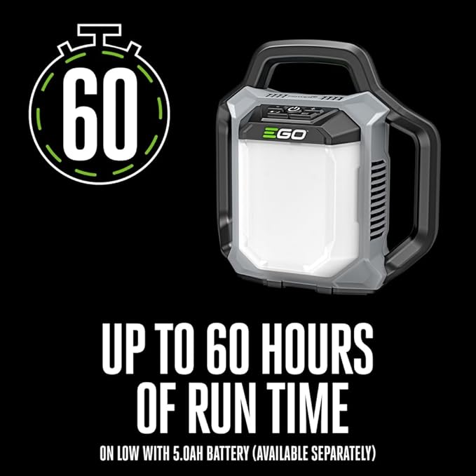 EGO Power+ Portable Compact Light, Rechargeable, Up to 3,000 Lumens Work Light, Battery and Charger Not Included - LT0300