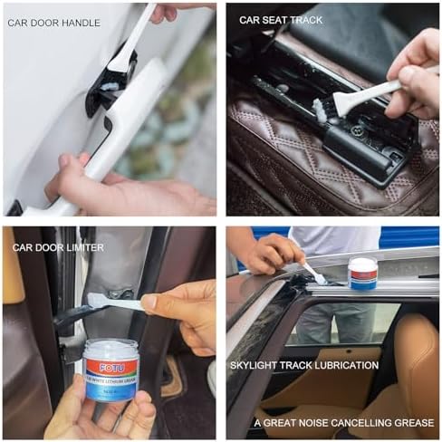 FOTU 130 White Lithium Grease, Multi‑Purpose Lubricant for Metal Parts