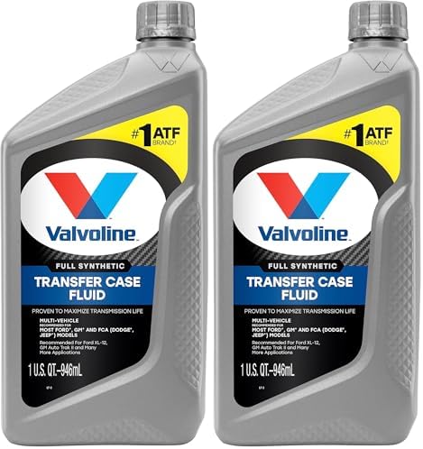 Valvoline Multi-Vehicle (TCF) Conventional Transfer Case Fluid 1 QT (Pack of 2)