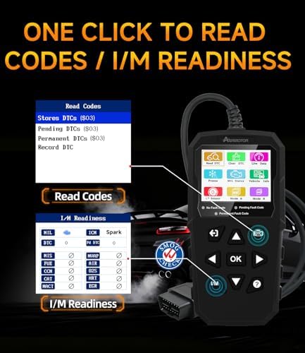 OBD2 Scanner,V880 Check Engine Light Car Code Reader with Reset