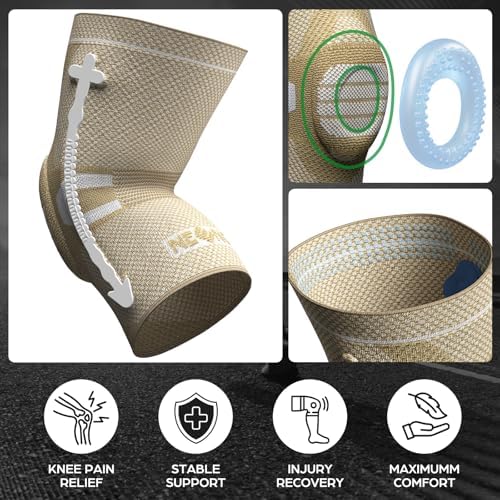 NEENCA Professional Knee Brace, Medical Knee Support for Women & Men Relief
