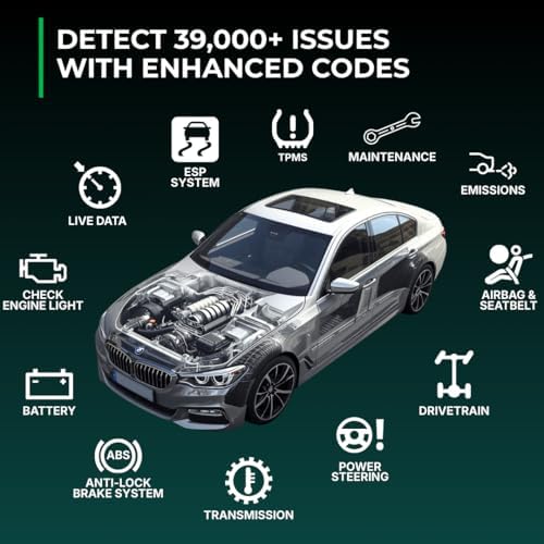 FIXD Bluetooth OBD2 Scanner - Car Diagnostic Check Engine Code Reader