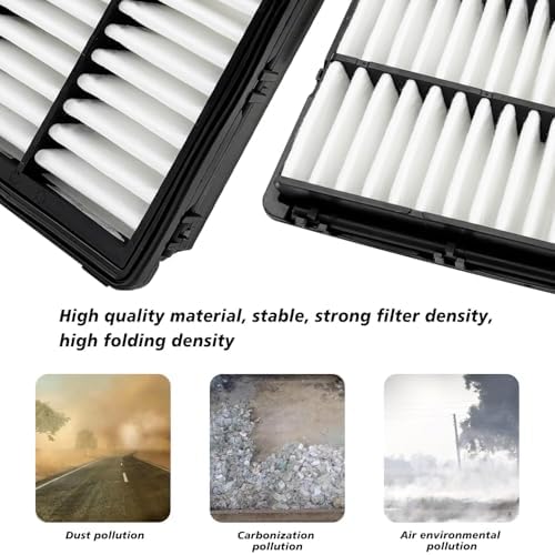 Not for hybrid, Cabin and Engine Air Filter Fits for 2022-2025 2026 Tucson, Santa Cruz, 2021-2026 Santa Fe, K5, 2020-2026 Sonata, 2023-2026 Sportage, Fits 97133-L0000, 28113-L1000, CF12820, CA12816