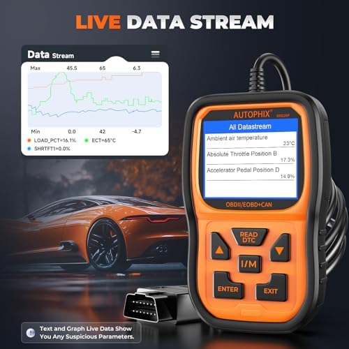 AUTOPHIX OM126P OBD2 Scanner, Check Engine Light Code Reader for OBD2 Cars
