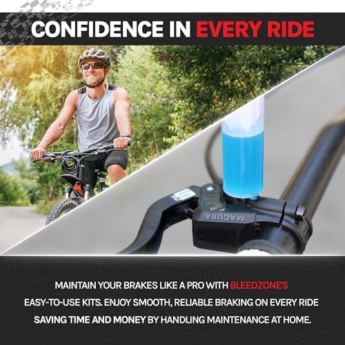 BleedZone Mineral Oil for Bike Brakes Compatible with Magura, 60ml Fluid