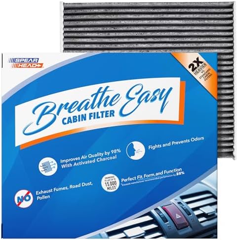 Spearhead Odor Defense Breathe Easy AC & Heater Cabin Air Filter (BE-000)