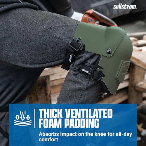Sellstrom KneePro Professional Construction Kneepads for Work - Men & Women