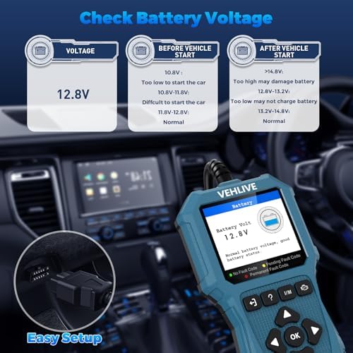 V880 OBD2 Scanner Diagnostic Tool for Car Code Reader/Reset Emissions Test