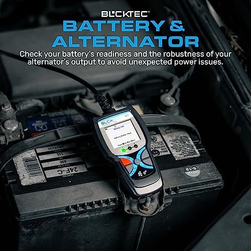 BLCKTEC 420 Bluetooth OBD2 Scanner Diagnostic Tool - Vehicle Code Reader for Car - Clears Check Engine Light - Comes with Premium OBD App On IOS & Android - Works For All Cars 1996 & Newer (Pack of 3)