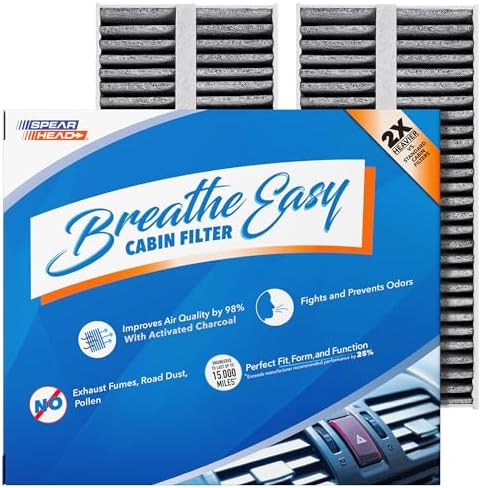 Spearhead Odor Defense Breathe Easy AC & Heater Cabin Air Filter (BE-388)