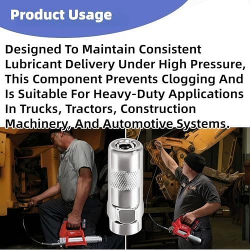 15PK Grease Gun Tips Replaces for Miwaukiee Grease-Gun Coupler 49-16-2649
