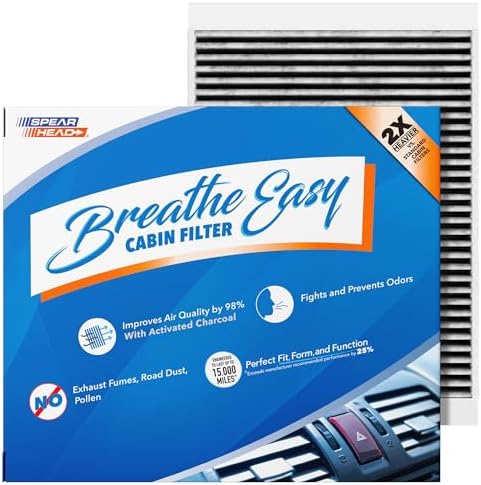 Spearhead Odor Defense Breathe Easy AC & Heater Cabin Air Filter (BE-152)