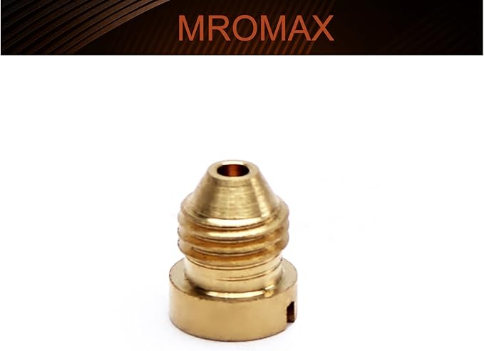 MroMax 1Pcs 1.1mm Foam Orifice Nozzle Tip, Brass Universal Thread Tips for Snow Foam Lance