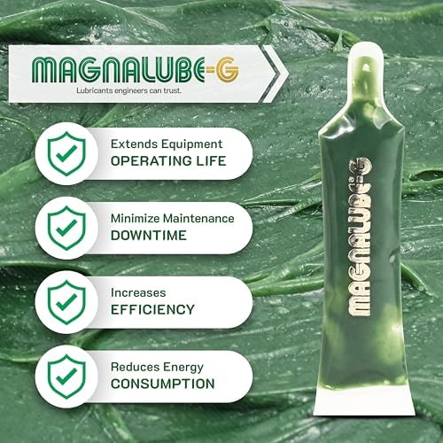 Magnalube-G All-Purpose PTFE Grease, Waterproof - 0.75 oz Tube, 10 Pack