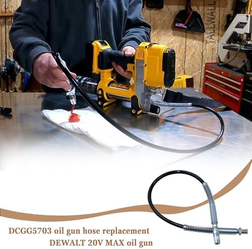 Replacement Grease Gun Hose Kit for DEWALT 20V MAX Grease Gun