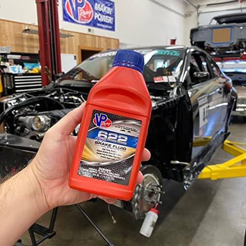 VP Racing 2551, 622 Racing Brake Fluid Full Synthetic DOT 4-500ml (1 Pack)