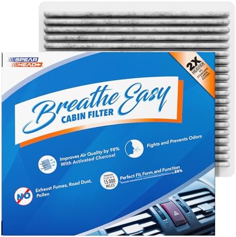 Spearhead Odor Defense Breathe Easy AC & Heater Cabin Air Filter (BE-138)