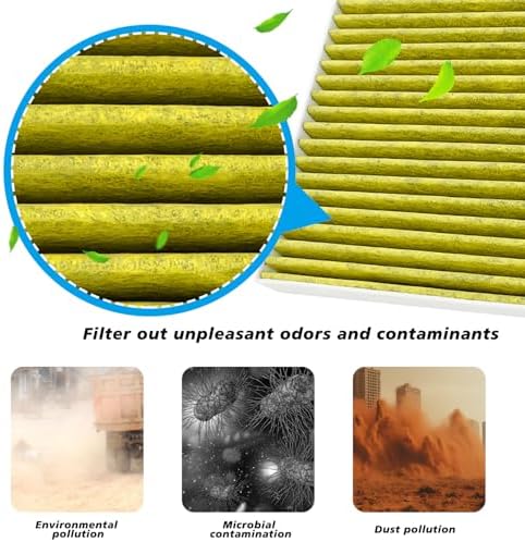 Cabin and Engine Air Filter Fits for Traverse 2018-2025 2026, Blazer 2019-2026, Acadia 2017-2026, Enclave 2018-2026, XT5 2017-2026, XT6 2020-2025, Fits 23321606, CA12166, CF11966