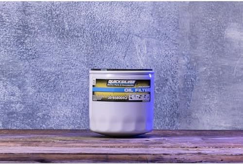 Quicksilver 858004Q High Performance Oil Filter for MerCruiser Sterndrive and Inboards Engines
