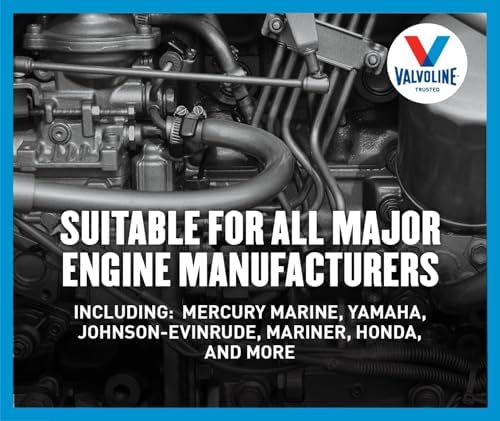 Valvoline 4-Stroke Marine Full Synthetic Engine Oil 1 Quart