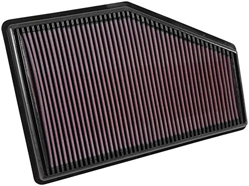 K&N High-Flow Original Lifetime Engine Air Filter: Increase Power: Premium, Washable: Compatible with 2016-2026 Buick/Chervolet/Cadillac: LaCrosse, Regal, XT4, Malibu, 33-5049