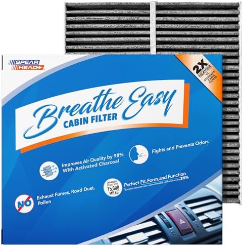 Spearhead Odor Defense Breathe Easy AC & Heater Cabin Air Filter (BE-743)