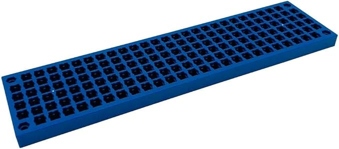 Organizer Genie ® - One Blue Slim Pegboard to organize your Sockets, Wrenches, Pliers, Screwdrivers, Bits and All Other Tools