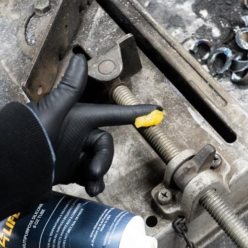 4LifetimeLines Multi-Purpose Silicone Grease – 4 oz Tube, Brake Caliper Grease, Brake Lubricant, All-Weather Lubricant for Auto, Home, Farm & Shop, Long-Lasting Versatility