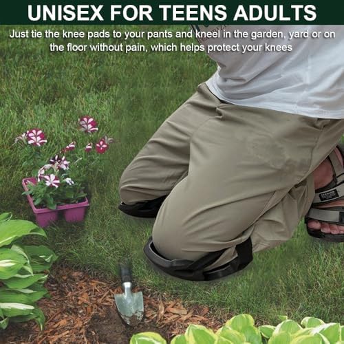 SUJAYU Gardening Knee Pads for Women, Soft Foam Knee Pads for Men Construction, Work Knee Pad for Women Men, Rodilleras Para Roofing Rodilleras Para Trabajo (Green)
