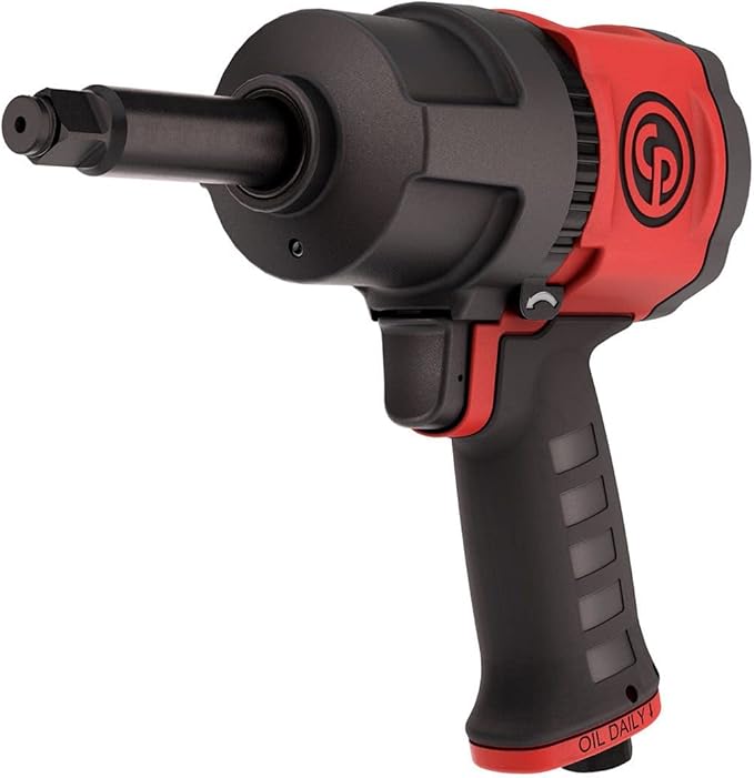 Chicago Pneumatic CP7748-2 Air Impact Wrench, 2 Inch Ext Anvil, Composite Housing, Twin Hammer, Max Torque 959 ft.lbf/1300 Nm, 7000 RPM