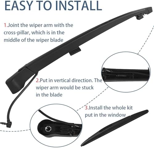 Car Rear Windshield Wiper Arm, Car Wiper, Rear Arm & Blade