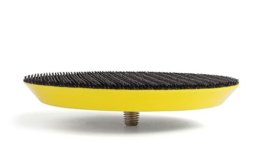 4" Hook and Loop Backing Pad 5/16"-24 Thread for Dual Action Car Polisher Sanding Polishing