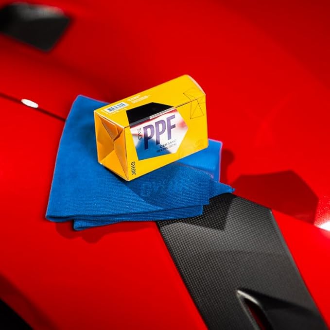 GYEON PPF EVO Flexible Ceramic Coating for Paint Protection Film Vinyl Wrap Hydrophobic Self‑Cleaning Protection Enhances Color Gloss Durable Single‑Layer Application Without Affecting Self‑Healing