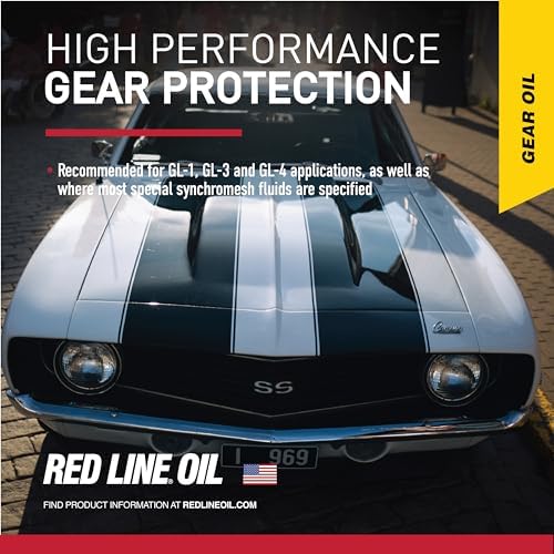 Red Line 50304 MT-90 75W-90 GL-4 Manual Transmission and Transaxle Lubricant (MTL)- 1 Quart
