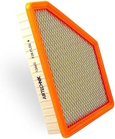 AirTechnik CA10465 Replacement Engine Air Filter | Fits 2010-2017 Chevy Equinox L4 2.4L/V6 3.0L/ V6 3.6L, 2010-2017 GMC Terrain L4 2.4L/V6 3.0L/ V6 3.6L - 25899727/23335811