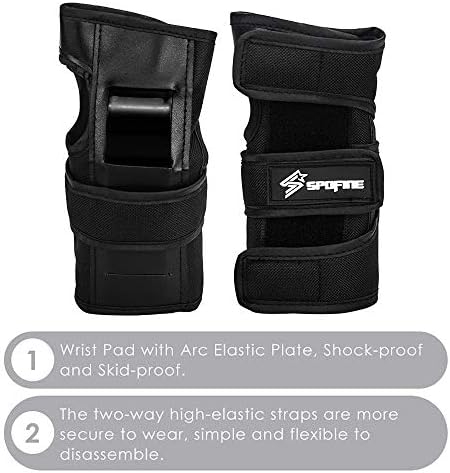 Kids Bike Helmet, Toddler Helmet for Youth Adult, Knee Pad Elbow Pad Wrist Guard Protective Gear Set for Skateboard, Bike, Skating, Cycling