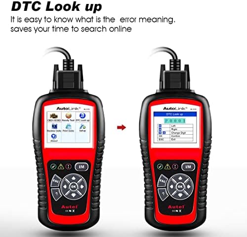 Autel AutoLink AL519 OBD2 Scanner, OBDII & CAN Car Diagnostic Scan Tool