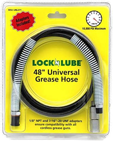 LockNLube 48" Universal Grease Hose